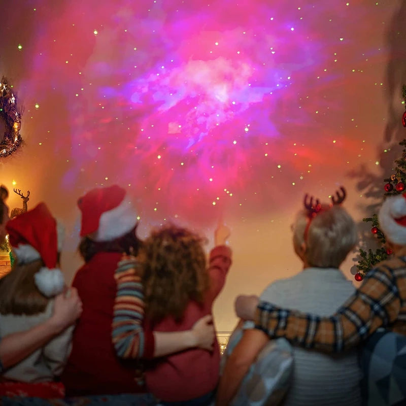 Astronaut Galaxy Projector Lamp – Starry Sky Night Light with Nebula & Laser Effects