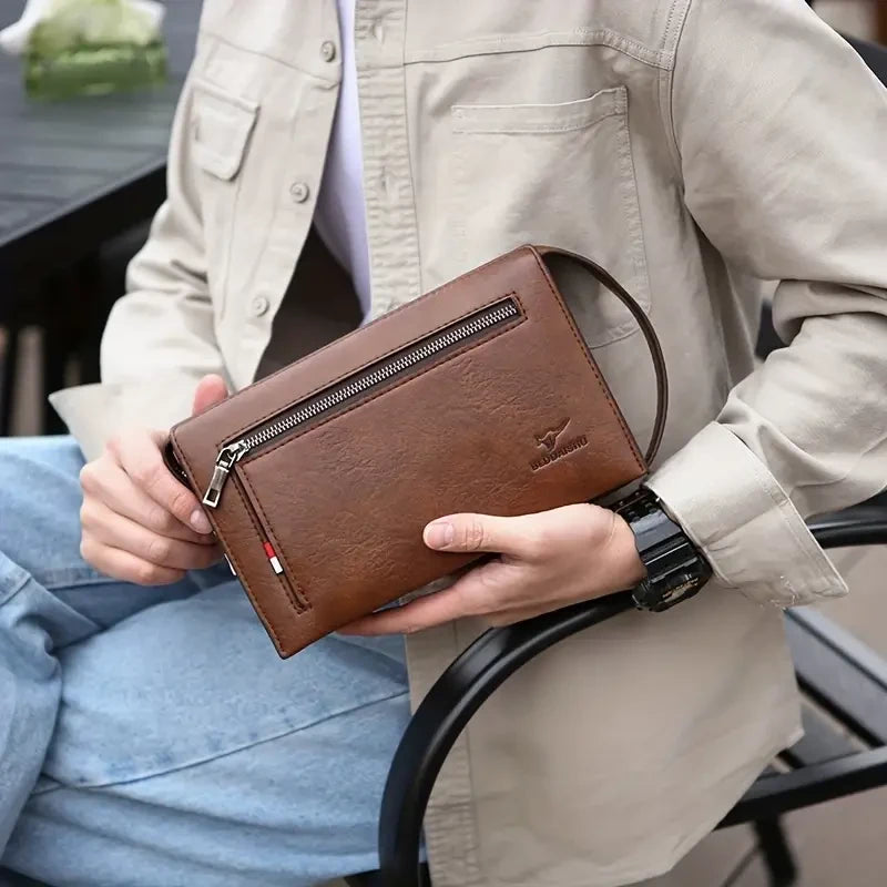 Men’s Crossbody Handbag with Password Lock