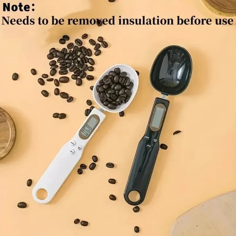 Mini Spoon Food Scale Digital Kitchen Electronic LCD Food Scale (0.1–500g)