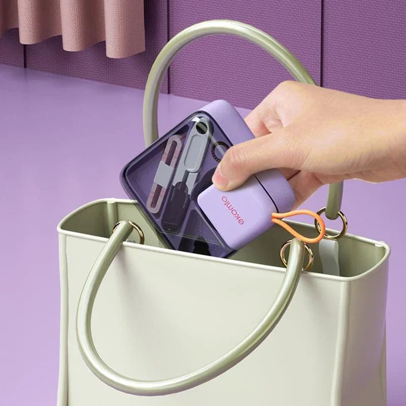 Portable Sewing Box Set - Multifunctional Mini Travel & Household Sewing Kit