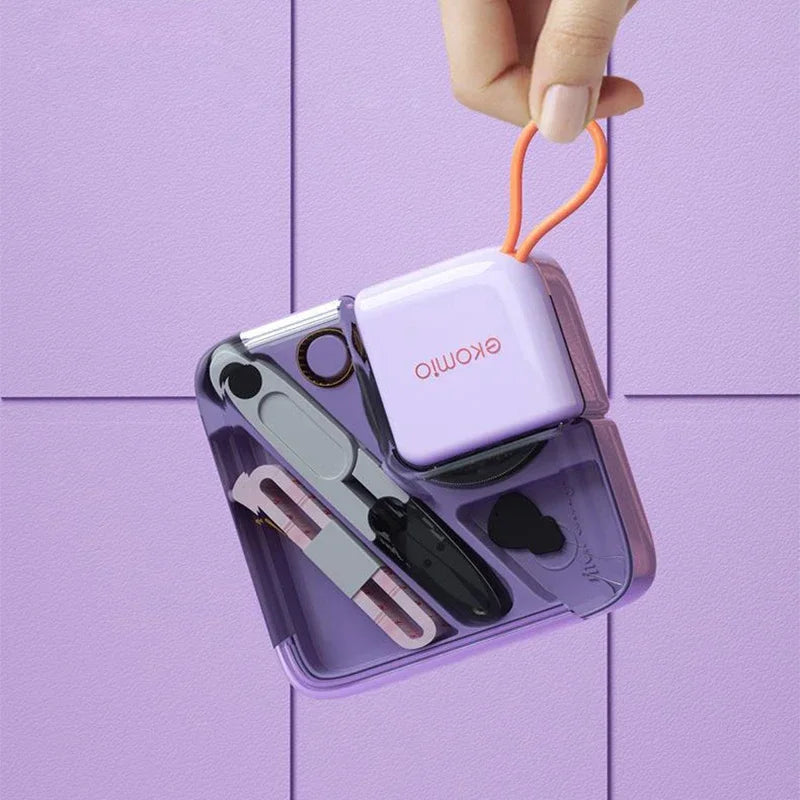 Portable Sewing Box Set - Multifunctional Mini Travel & Household Sewing Kit