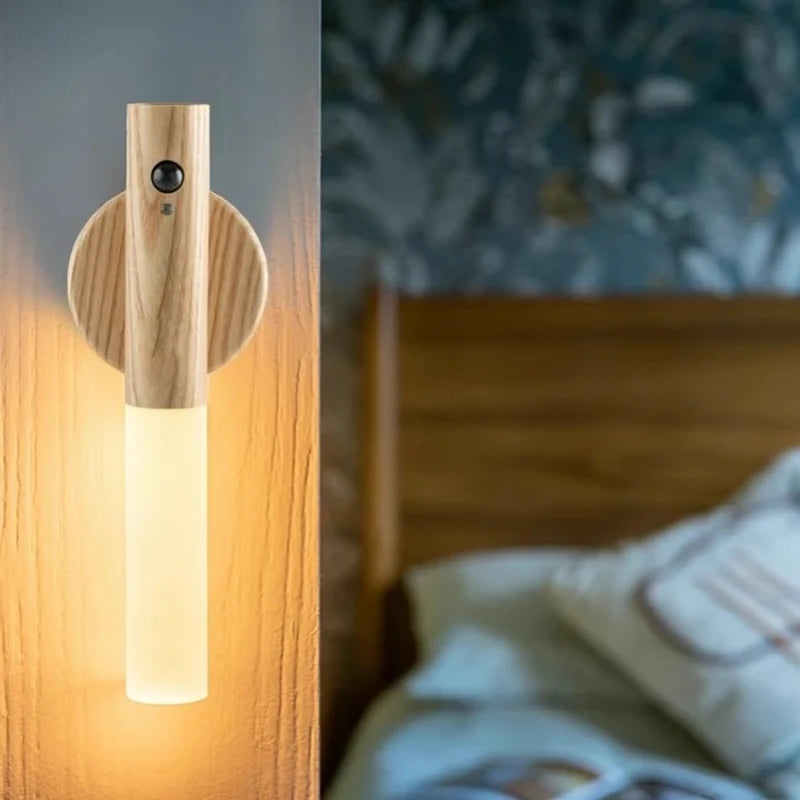 Smart Motion Sensor Night Light – Desk, Wall, Outdoor & Emergency Ready