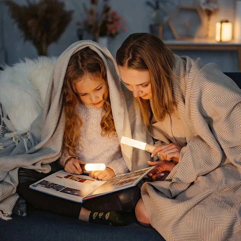 Smart Motion Sensor Night Light – Desk, Wall, Outdoor & Emergency Ready