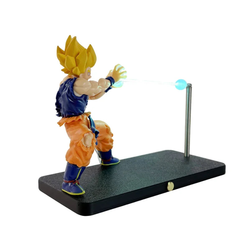 Dragon Ball Goku LED Night Light – Magnetic Touch Anime Lamp & Desk Ornament